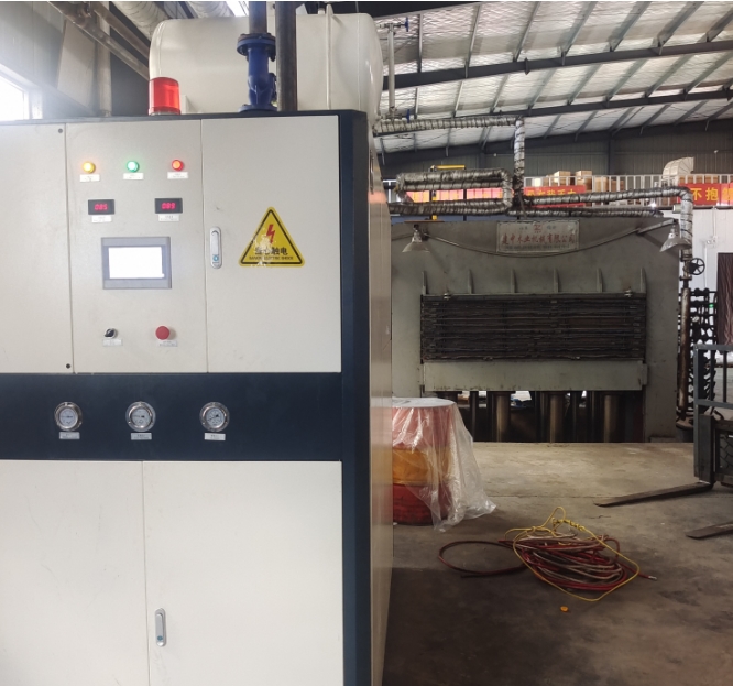 电缆生产线交联挤塑机搭配模温机，避免百万元经济损失