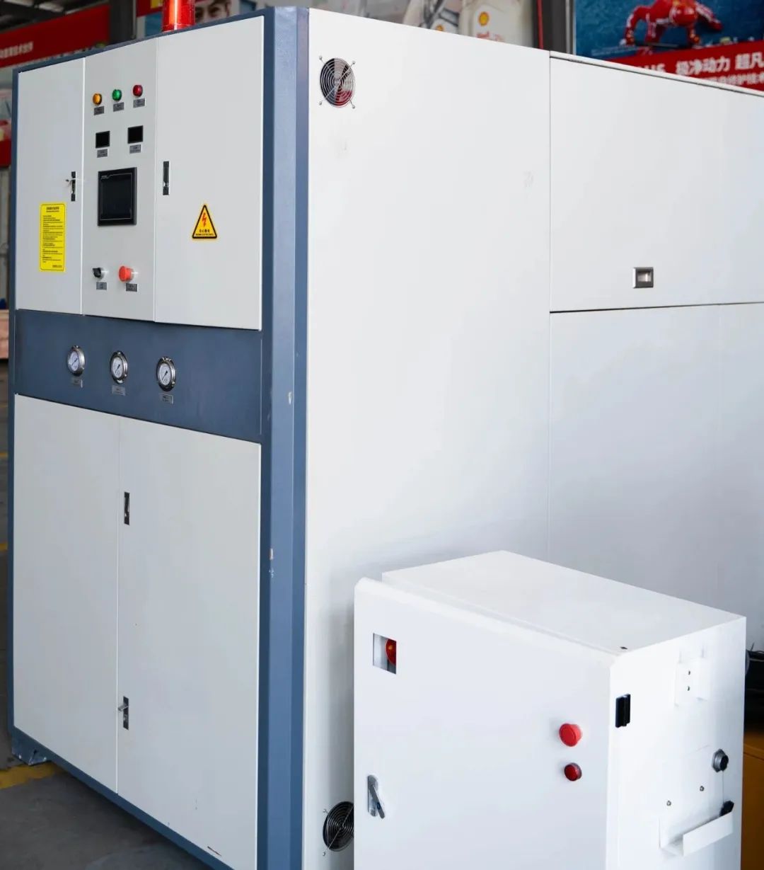 燃气模温机在多层热压板上的应用